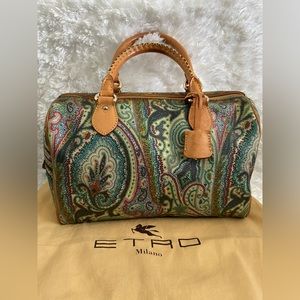 Authentic Etro Milano HandBag With Lock & Key ‼️‼️